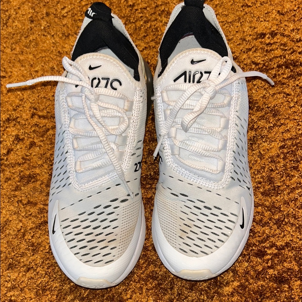 Nike Air Athletic Shoes White Black